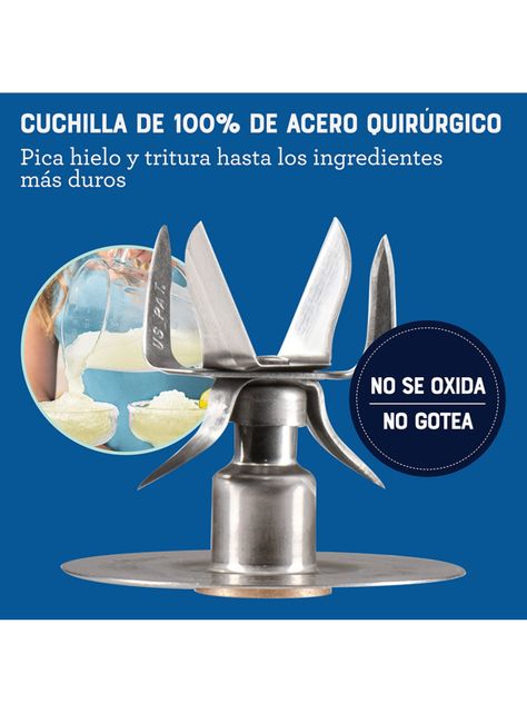 Licuadora Reversible 3 Velocidades 800W + Pulso BLSTPEGNRT-7
