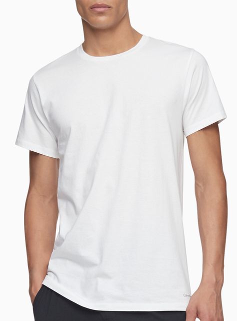 Pack 3 Camiseta Manga Corta Diseño Básico Blanco-0