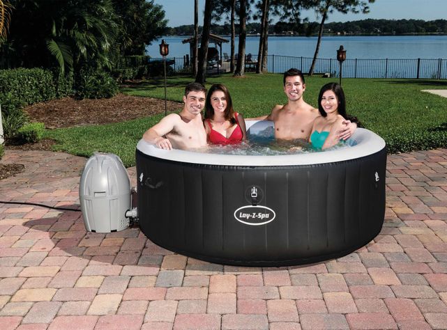 Spa Inflable Miami Airjet Lay Z 4 personas-6