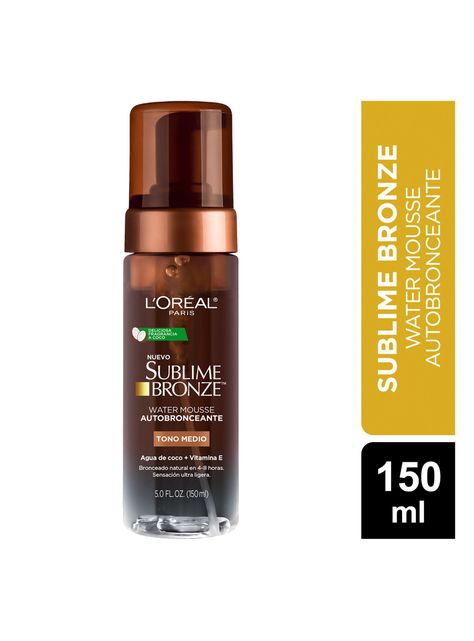 Autobronceante Sublime Bronze Water Mousse Tono Medio 150 ml-0