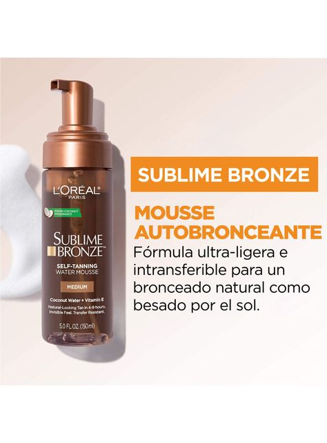 Autobronceante Sublime Bronze Water Mousse Tono Medio 150 ml-3