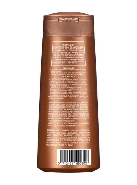 Autobronceante Sublime Bronze Iluminador Tono Medio 200 ml-1