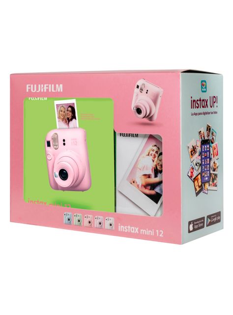 Cámara Instantánea Instax Mini 12 Rosado + 10 Películas-2