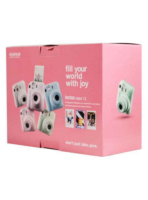 Cámara Instantánea Instax Mini 12 Blanca + 10 Películas-3