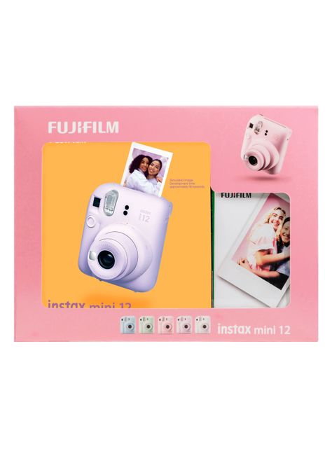 Cámara Instantánea Instax Mini 12 Lila + 10 Películas-1