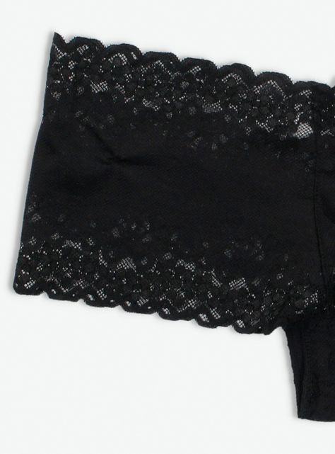 Pantaleta Encaje Tiro Medio-4