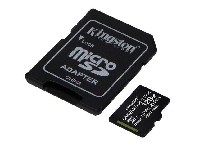 Tarjeta Kingston de Memoria Micro SD 128GB-1