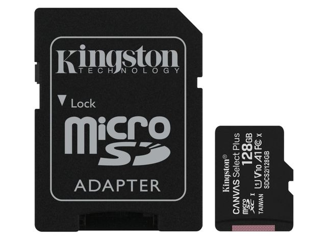 Tarjeta Kingston de Memoria Micro SD 128GB-2