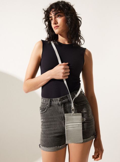 Billetera Colgante Cuero Mujer-0