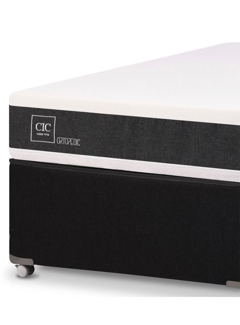 Diván Cama Ortopedic Black + Set Enio + 2 Almohadas-3