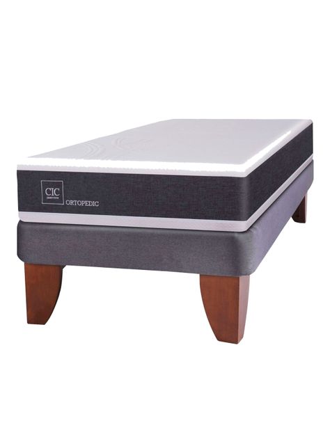 Cama Europea New Ortopedic 1 Plaza-0