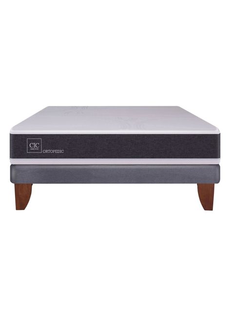 Cama Europea New Ortopedic 2 Plazas Base Normal-1