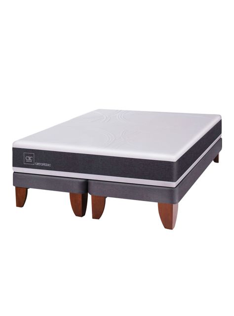 Cama Europea New Ortopedic 2 Plazas Base Dividida-0