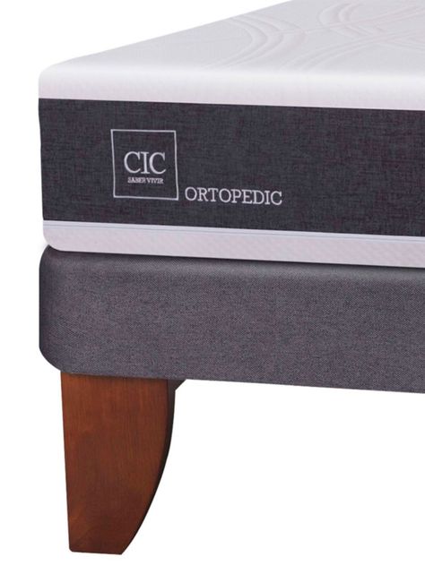 Cama Europea New Ortopedic 1.5 Plazas + Almohada-3