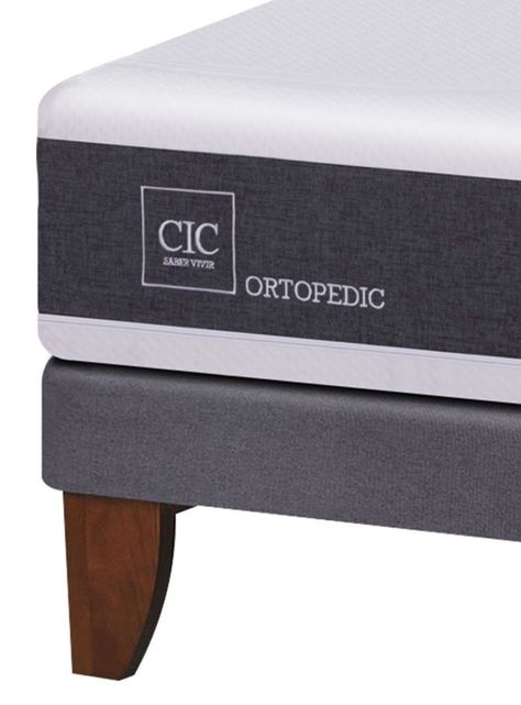 Cama Europea New Ortopedic 2 Plazas BD + Almohadas-3