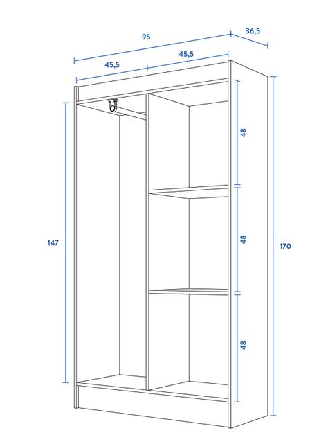 Clóset Bagua 4 Puertas Cerezo-1