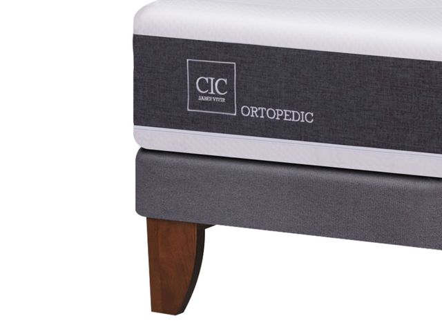 Cama Europea New Ortopedic 2 Plazas Base Dividida + Set Muebles Milán-2