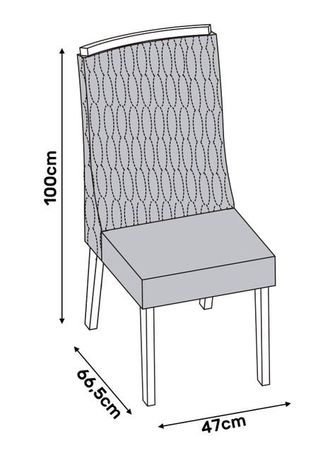 Juego Comedor Vega + 6 Silla-3