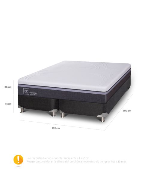 Box Spring Ortopedic Advance King-1