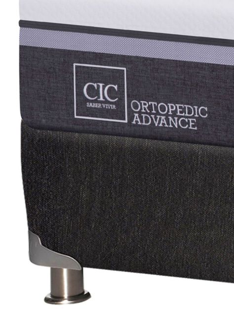 Box Spring Ortopedic Advance 2 Plazas Base Normal + Almohadas-2
