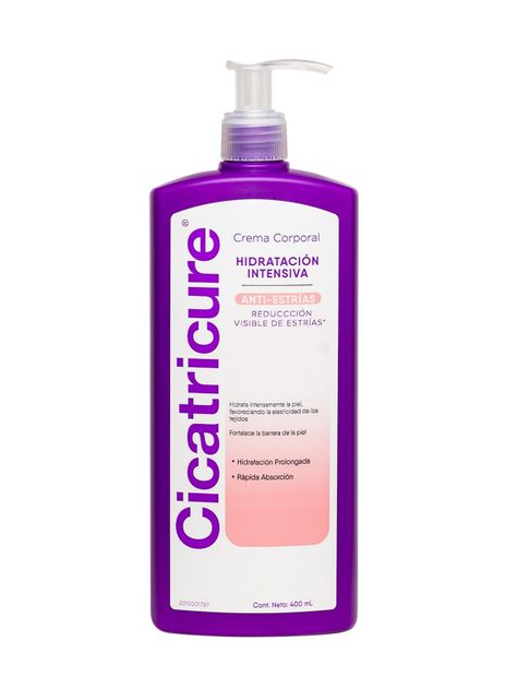 Crema Corporal Anti-Estrías 400 ml Cicatricure-0