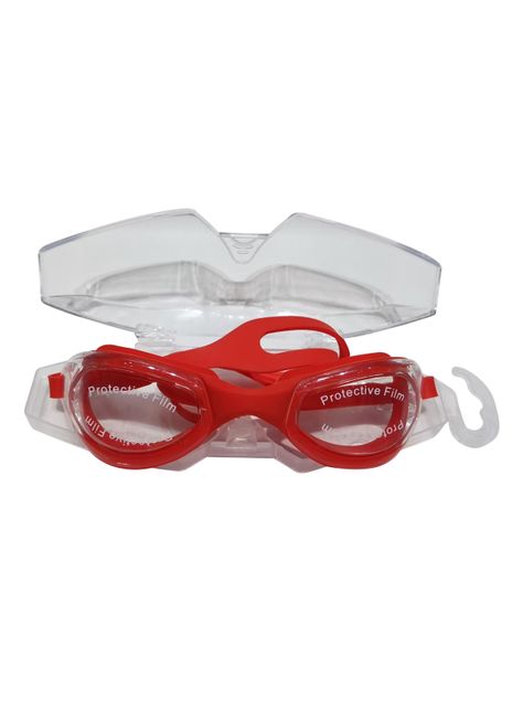 Lentes de Natación Adulto Rojo-4
