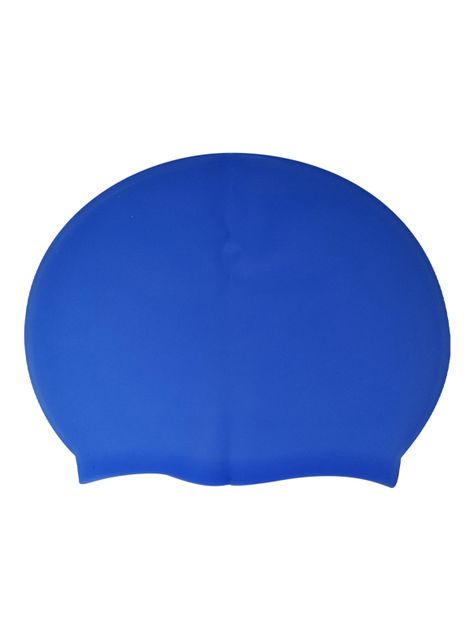 Gorro Natación Silicon Adultos Azul-0