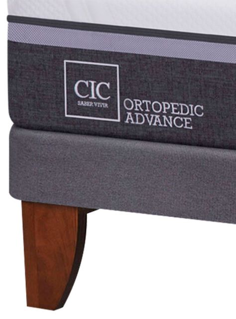 Cama Europea Ortopedic Advance 2 Plazas Base Dividida-5