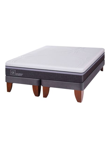 Cama Europea Ortopedic Advance 2 Plazas Base Dividida-0
