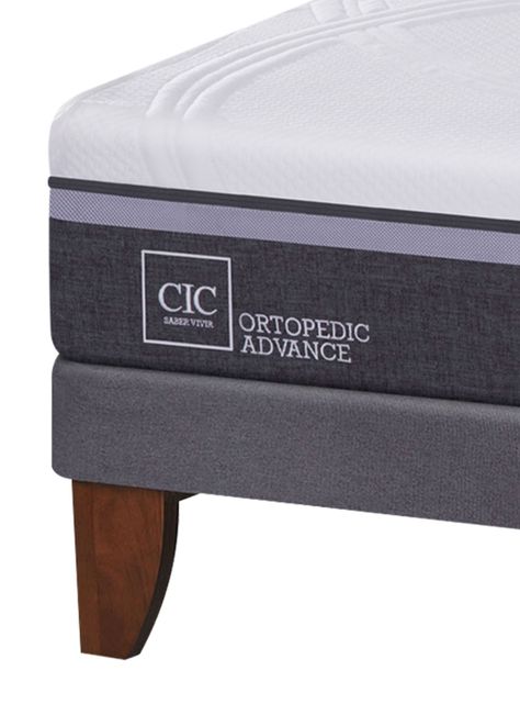 Cama Europea Ortopedic Advance 2 Plazas Base Dividida + 2 Almohadas-2