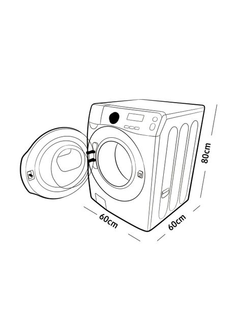 Lavadora Secadora Frontal 12 / 7 Kg WD12N64FR2W/ZS-1