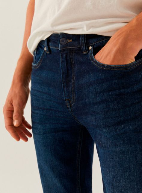 Jeans Skinny Lavado Oscuro-1