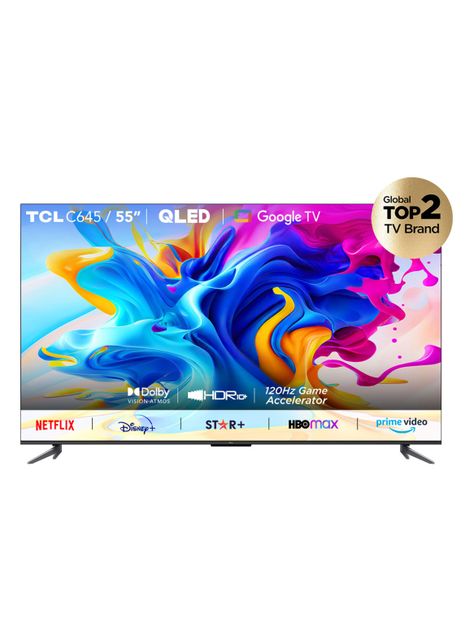 QLED Smart TV 55" UHD 4K C645 Android TV-0