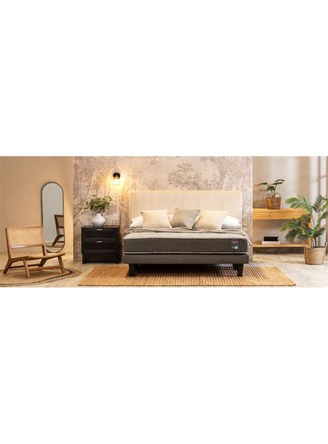 Espejo Pie Ovalado Negro 40x130 cm-3