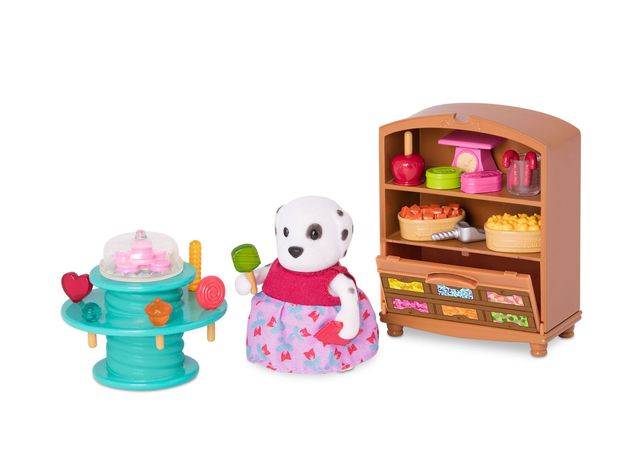 Lil Woodzeez Set Accesorios Tienda de Dulces Caramba-1