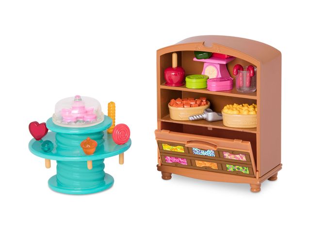 Lil Woodzeez Set Accesorios Tienda de Dulces Caramba-2