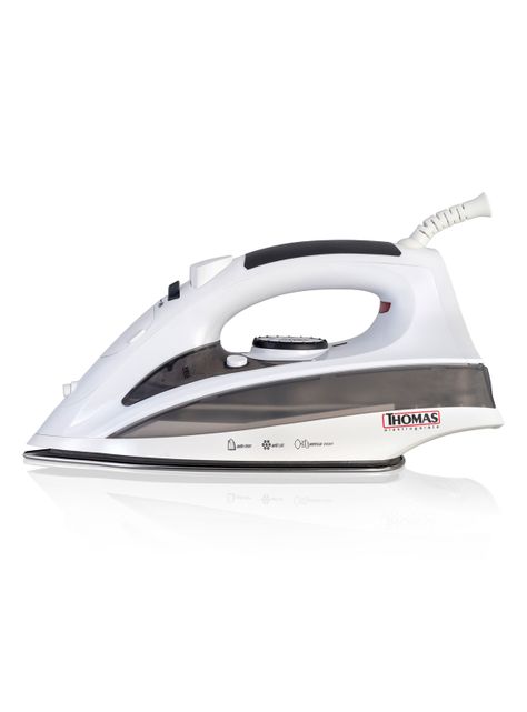 Plancha a Vapor 2000W TH7052 Blanco y Gris-1