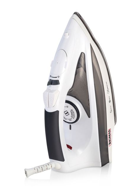 Plancha a Vapor 2000W TH7052 Blanco y Gris-3