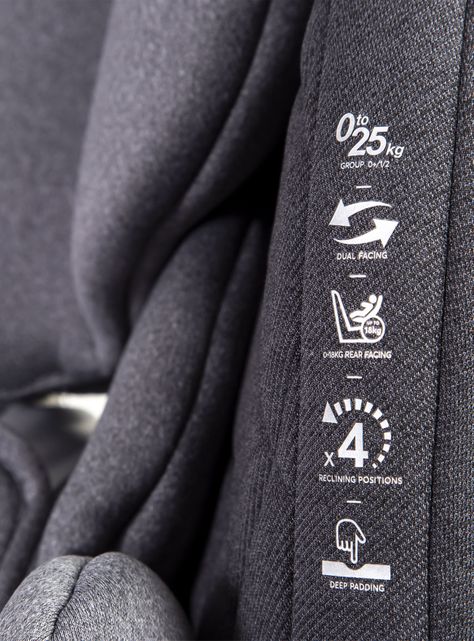 Silla de Auto Convertible Aries Dark Grey Bebesit-5