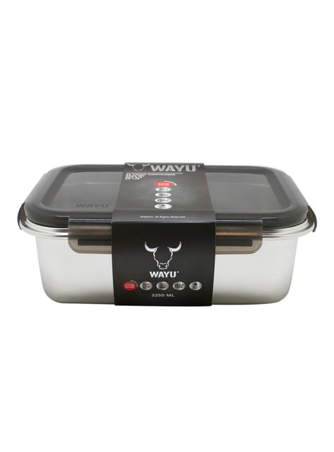 Hermético Acero Microsafe 2.3L-2