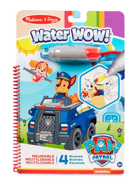 Paw Patrol Melissa & Doug Water Wow Chase Caramba-2