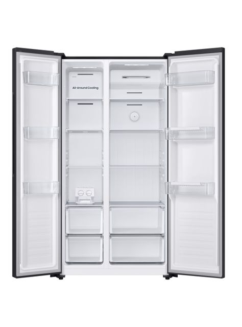 Refrigerador Side by Side No Frost 490 Litros con Twist Ice Maker Black-1