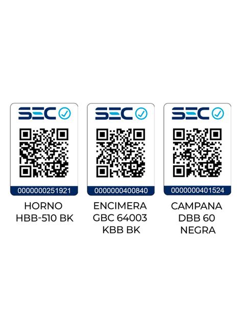 Kit Empotrable Horno Eléctrico HBB510 BK Negro + Encimera Cristal Gas GBC 64003 KBB BK + Campana DBB60 Negro-6