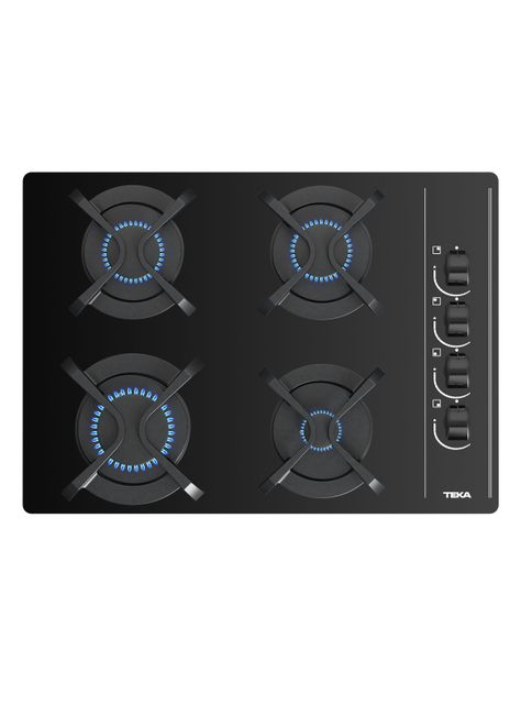 Kit Empotrable Horno Eléctrico HBB510 BK Negro + Encimera Cristal Gas GBC 64003 KBB BK + Campana DBB60 Negro-1