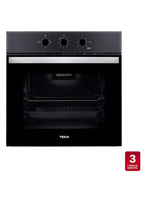 Kit Empotrable Horno Eléctrico HBB510 BK Negro + Encimera Cristal Gas GBC 64003 KBB BK + Campana DBB60 Negro-2