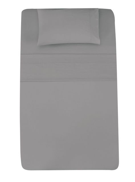 Sábanas 1.5 Plazas 180 Hilos Unicolor-3