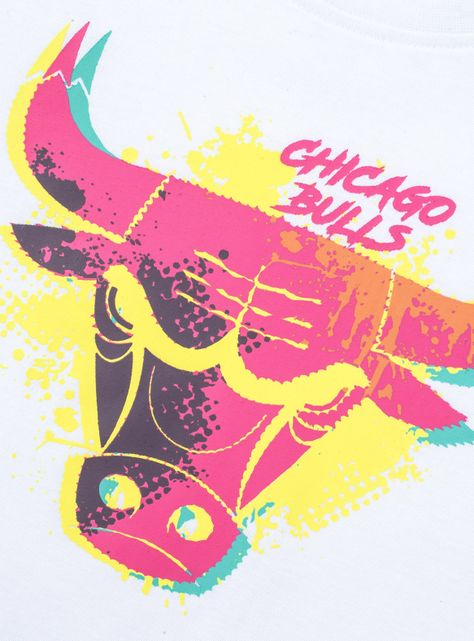Polera Manga Corta Colorfull Splat 1-2