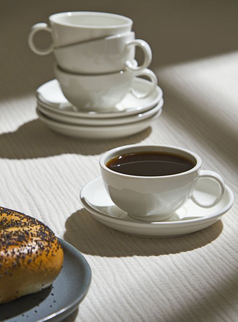 Set 4 Tazas de Café 100 ml + 4 Platillos-4