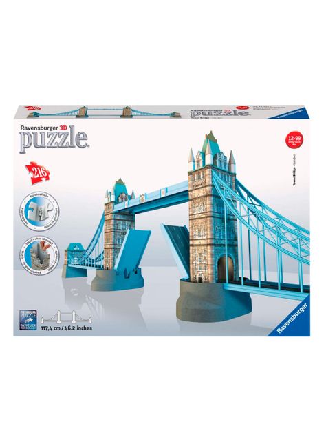 Ravensburger Puzzle 3D Puente de la Torre Caramba-0