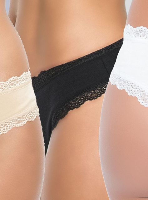Pack Intime 3 Culotte Algodón-0